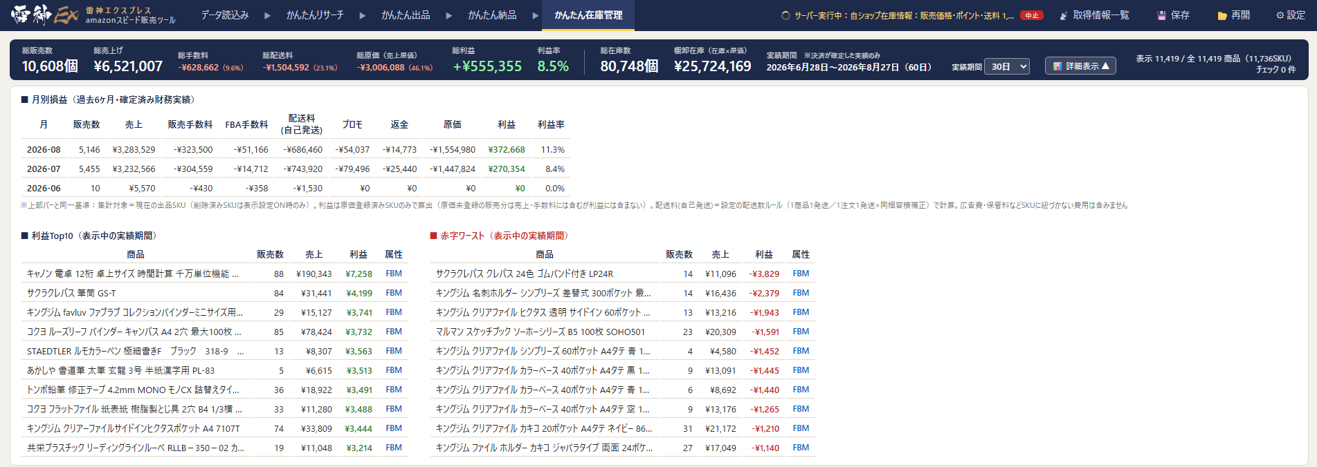 詳細表示